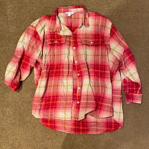 Old Navy Women’s  “Boyfriend” Flannel XXL